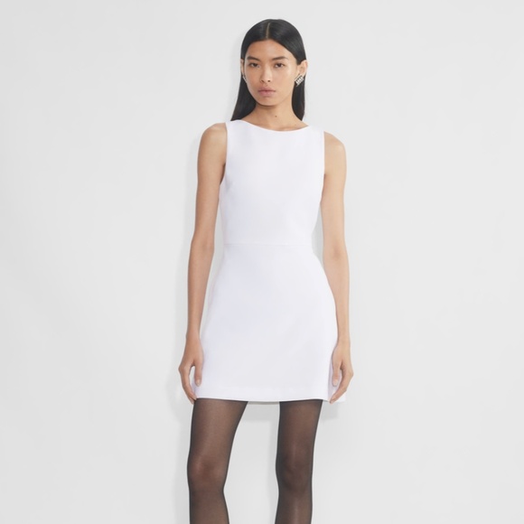 Aritzia Babaton Bond Dress in White - Picture 1 of 3